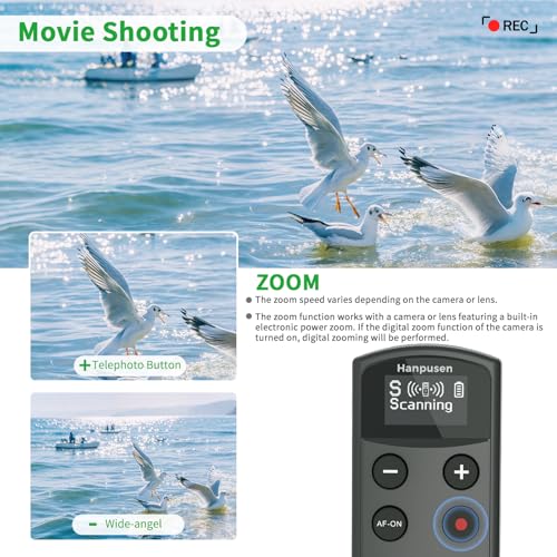 for Sony Camera Rechargeable Remote Control Wireless Shutter Release Rechargeable for Sony