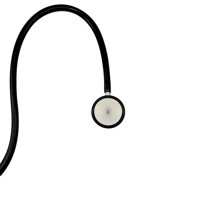[Australia - AusPower] - Ever Ready First Aid Deluxe Dual-Head Teaching Stethoscope for Medical Training, Nursing Students and Teachers – Black 
