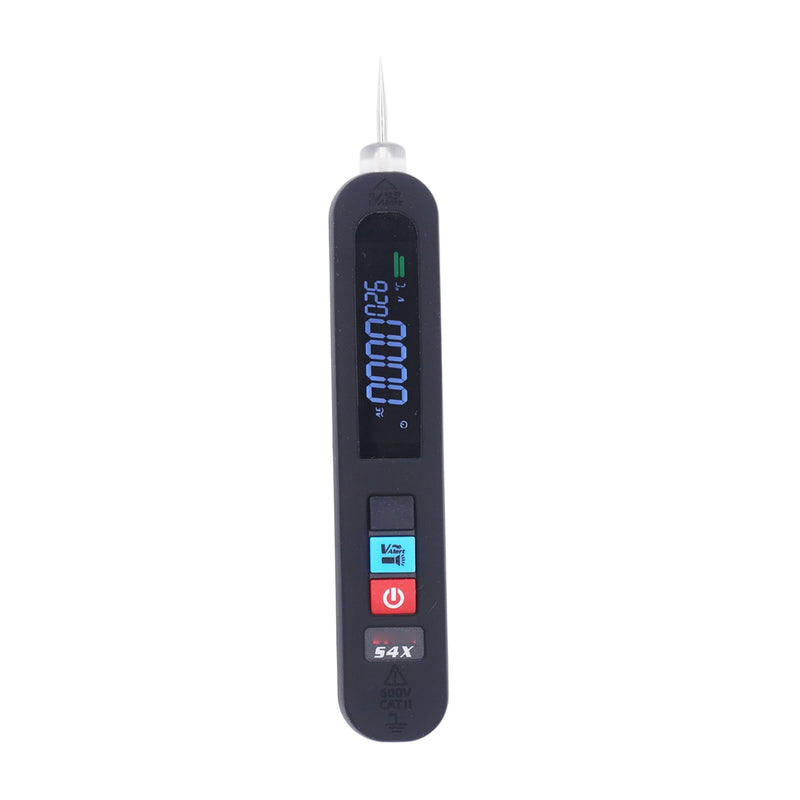 [Australia - AusPower] - LCD Digital Voltage Detector Pen, AC Multimeter with 3.7V Battery, Rechargeable Electric Tester 