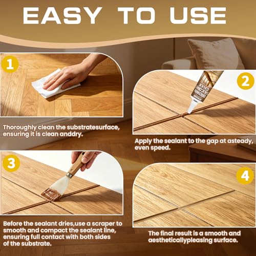 Brown Silicone Caulk, 3.53 Oz Brown Silicone Sealant Waterproof