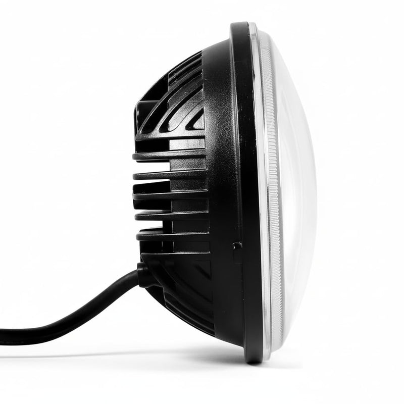5-3/4″ LED Spot Light Sealed Beam — H5001 PAR46 Plug & Play Upgrade Replacement for Spotlight Housing, 36W 4000LM Super Bright, 12V/24V Waterproof, Fits Truck SUV Boat Marine (1 Pc) | H5001/H7635 PAR46 Replacement, 36W 3000LM, 12V/24V, IP67 Waterproof,...
