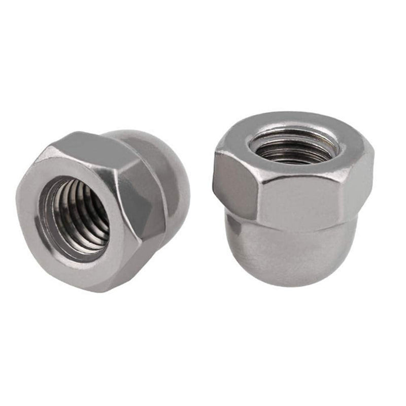 [Australia - AusPower] - FullerKreg M6-1.0 DIN 1587 A2 Stainless Steel Acorn Nut 50pcs M6 50PCS 