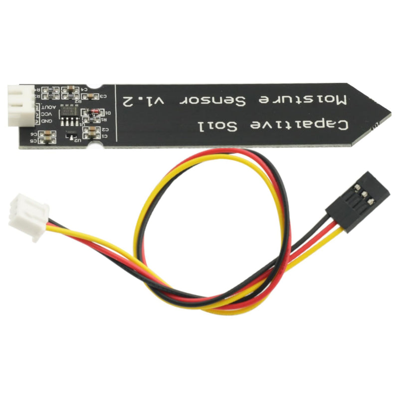[Australia - AusPower] - 5pcs Capacitive Soil Moisture Sensor Corrosion Resistant for Arduino Moisture Detection for Raspberry Pi DIY Humidity Detection Sensors 