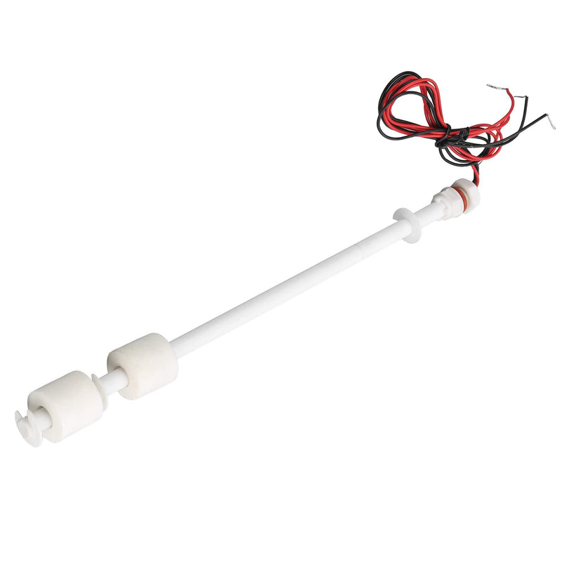 [Australia - AusPower] - PP Float Switch, Liquid Level Controller 250mm Double Floaters Float Switch for Tank Liquid Water Level Detection 