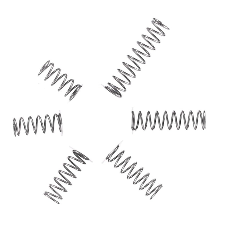 [Australia - AusPower] - 450pcs Compression Springs Assortment Kit, Small Spring Set for DIY Repair Project, 15 Different Sizes Stainless Steel Compressed Spring Kit 10-30mm (0.39"-1.18") Length 450pcs 