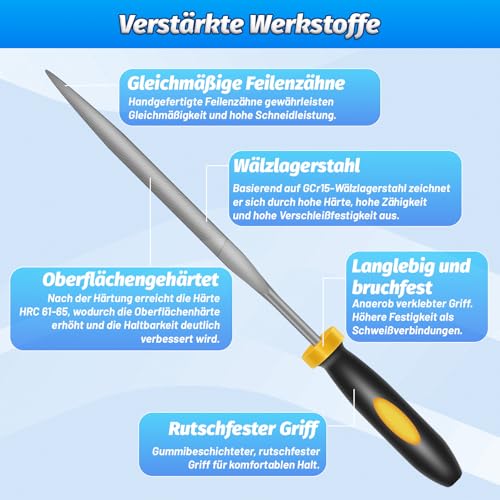 Deburring Tool with 10 Different Blades, 6 File Set and Side Cutters, 3D Printing Metal Hand Deburring Tool for DIY, Model Making, 3D Printer, Art, Plastic