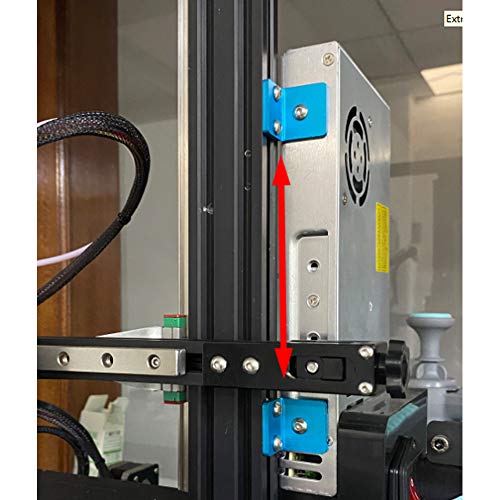 BLV Ender 3 Pro 3D Printer Upgrade kit Dual Driver Extruder Screws Heat Bed Plate Also Compatible with Ender 3 Pro V2, Not Including MGN12 Linear Rails kit