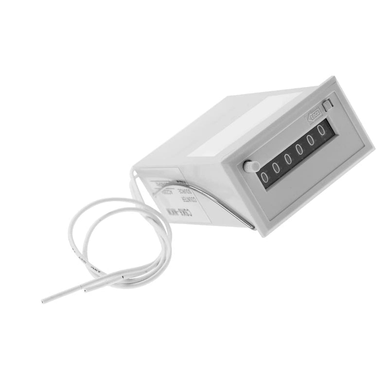 [Australia - AusPower] - Agatige Electromagnetic Counter, DC 12V 6-Digit Pulse Counter, Electromagnetic Frequency Counter, Pulse Counter, LCD Display, Frequency Counter, Pulse Signal Counter, Electromagnetic Counter 
