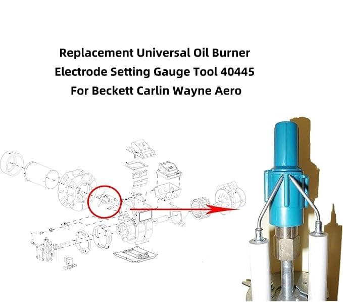 [Australia - AusPower] - Replacement Universal Oil Burner Electrode Setting Gauge Tool 40445 for Beckett Carlin Wayne Aero 