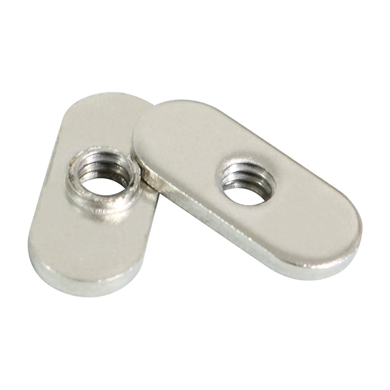 [Australia - AusPower] - 20 Packs 1/4"-20 Centered Hole Sliding T-Nuts for 10 Series T Track Extrusions, T Slot Accessories for Aluminum Extrusion Profile Rail 