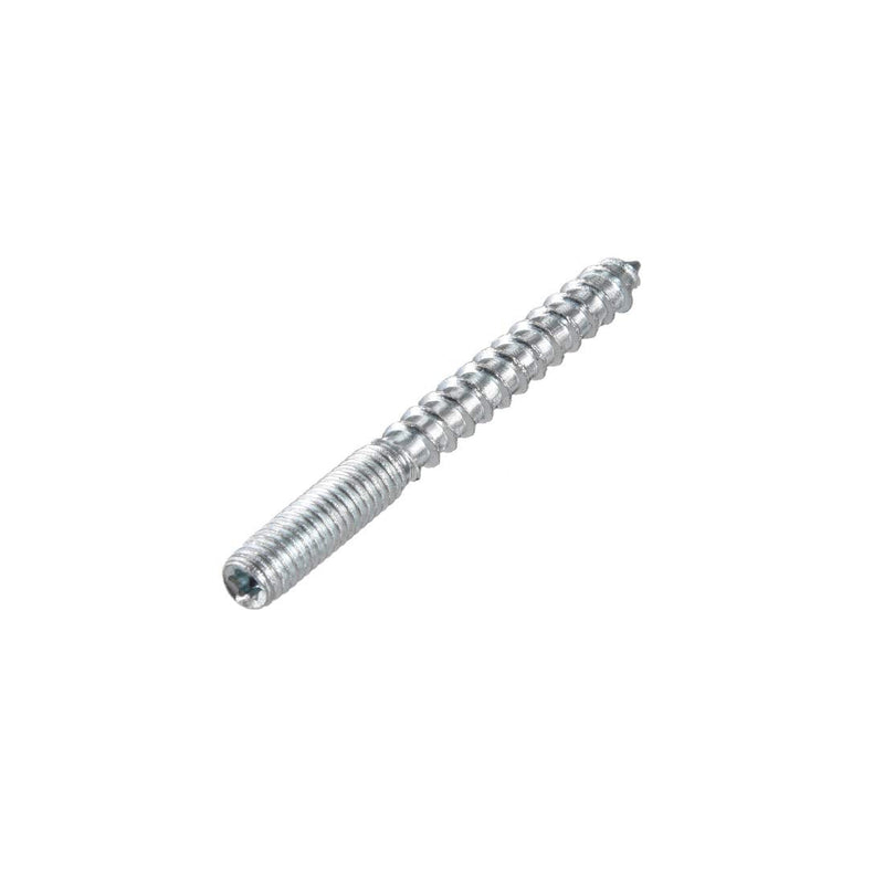 [Australia - AusPower] - uxcell M6 Hanger Bolts Length 2-3/8"(60mm) Double Headed Bolts Self-Tapping Screw 6mm Wood Joint Furniture Legs 8pcs 