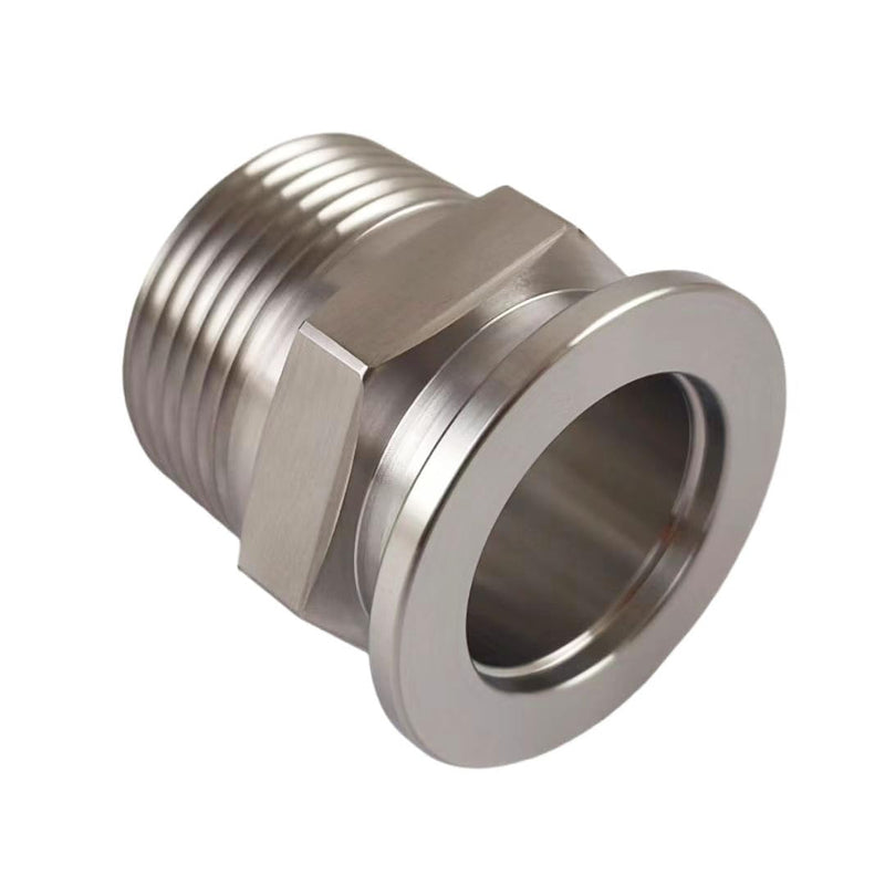 [Australia - AusPower] - SS304 NW25 KF25 Flange to 1" MNPT Adaptor Male 1 Inch NPT (KF25-1"MNPT) KF25-1"MNPT 
