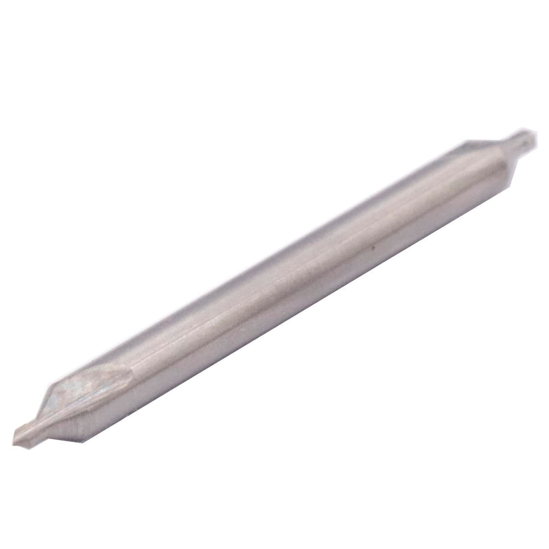 [Australia - AusPower] - BestParts High Performance 5Pcs #1 60 Degree Solid Carbide Center Drills - Double End, 3/64" Pilot Diameter, 1/8" shank diameter, 1-1/2" overall length 
