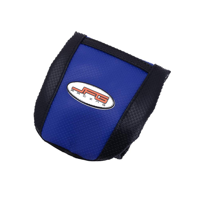 JFG RACING Dirt Bike Seat Cover,Motorcycle Cushion with Non-Slip Rubber Striped for YZ85 2002-2025 - Blue