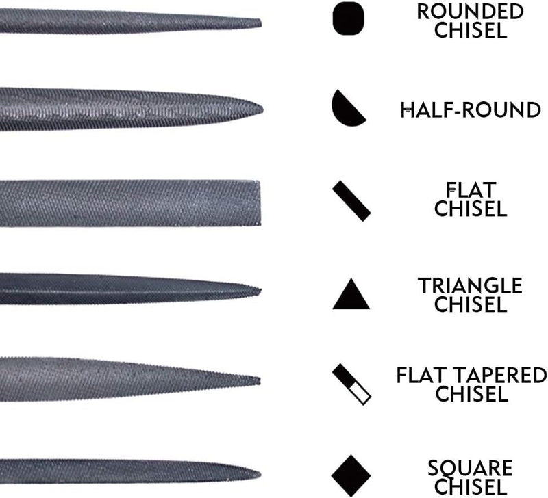 Deburring Tool Kit,with 6Pcs Needle Files. 6-1/2" Metal Handle Chamfer Tool for Resin Aluminum Brass Plastic Pipes Tube Hole 3D Art with Extra 10 HSS Blades Deburr w/6 Files