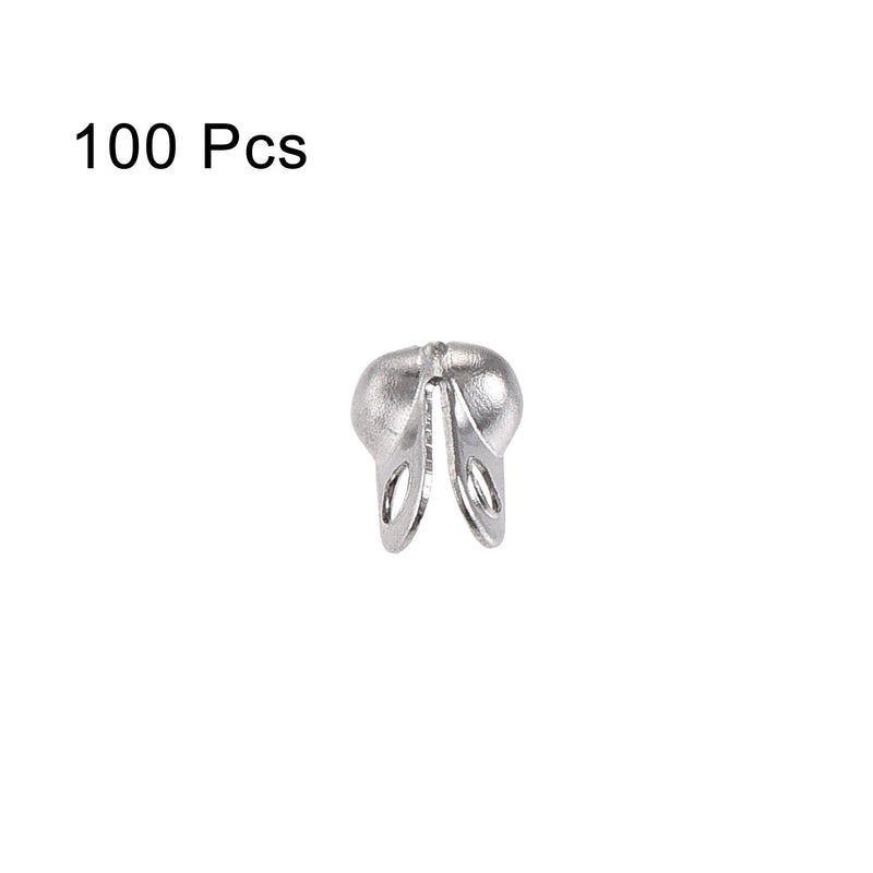 [Australia - AusPower] - uxcell Ball Chain Connector, Ball Clamshell Style Crimp Link Stainless Steel Connection 2.4mm 