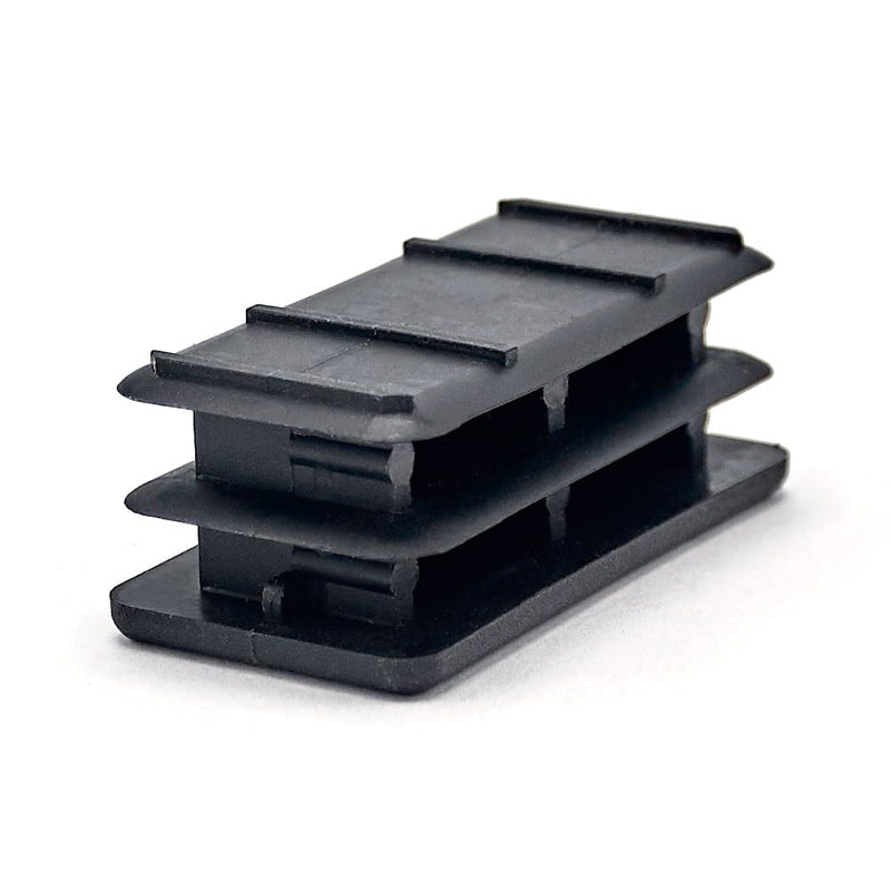 [Australia - AusPower] - Outwater Plastic 1-1/2" x 3" Rectangular Insert End Caps for Tubing, Finishing Plug for Rectangular Tubing Chair Glide, Floor Protector, Fits Multi Gauge Tubing, USA Made, 4 Pack A. 4 Pack 1-1/2 in. x 3 in. 