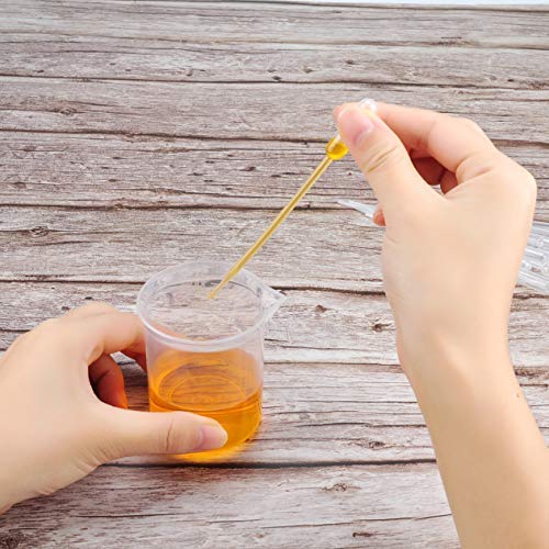 [Australia - AusPower] - moveland 350PCS 0.5ML Thin Plastic Transfer Pipettes Disposable Eye Dropper for Aromatic Mixture 0.5 ml 