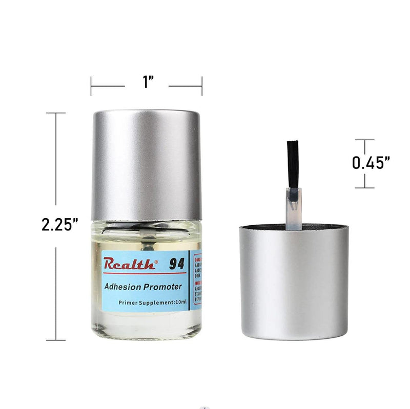 [Australia - AusPower] - Adhesion Promoter with Brush Head 10ml 2 Pack Tape Primer Increase Adhesion for Acrylic Metalworking Double Sided Mounting Tape Automotive Molding Tape (AP9402) 20ml 