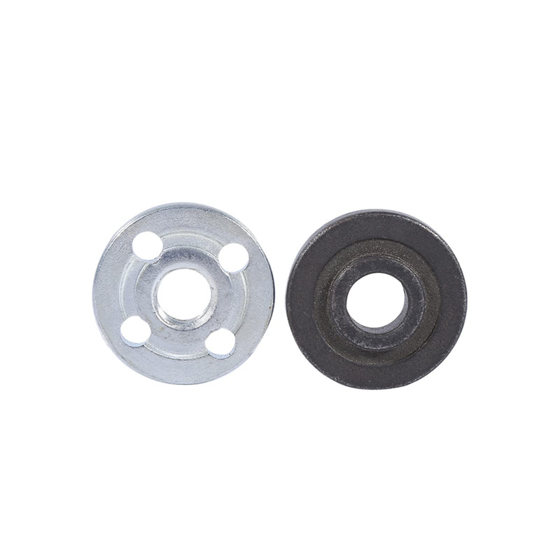 [Australia - AusPower] - Durable Angle Grinder Flange, Metal Angle Grinder Part, Electric Grinder Accessories, 1 Pair Replacement Electric Angle Grinder Fixing Part Inner Outer Flange For 9523 