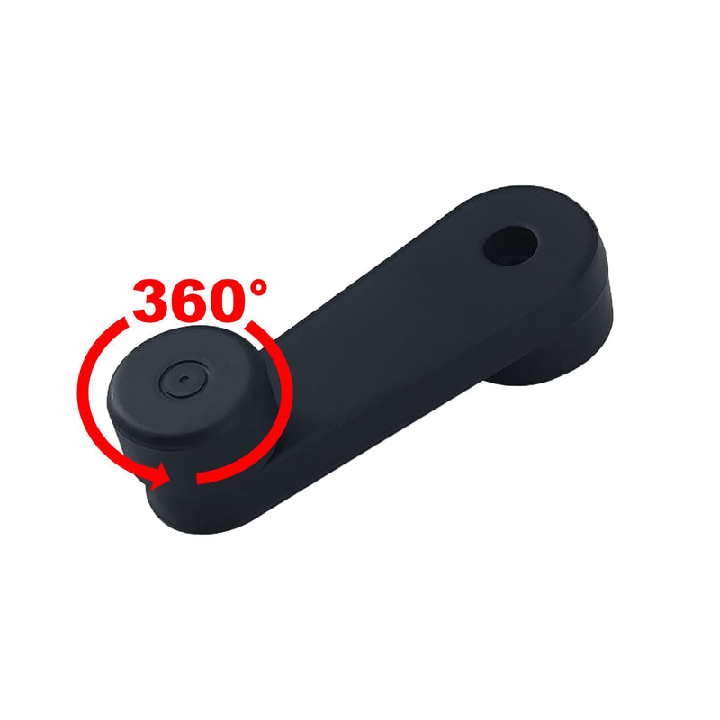 [Australia - AusPower] - 775-5201 Window Crank Handle Fit For Select Freightliner Models, Black, 1 Pack 