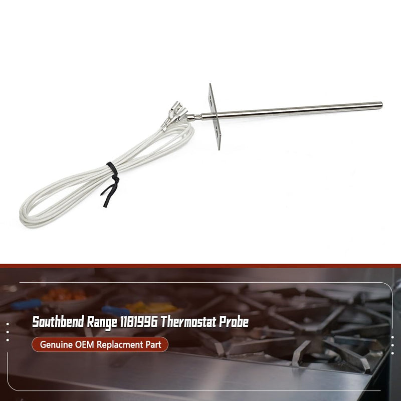 [Australia - AusPower] - Thermostat Probe Compatible with Southbend Range B-Series BGS/12SC BGS/22SC CG90-1, Oven Thermostat Probe Replace 1181996 
