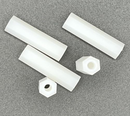 Generic #6-32 nylon 1-inch hex standoffs, 10-piece set