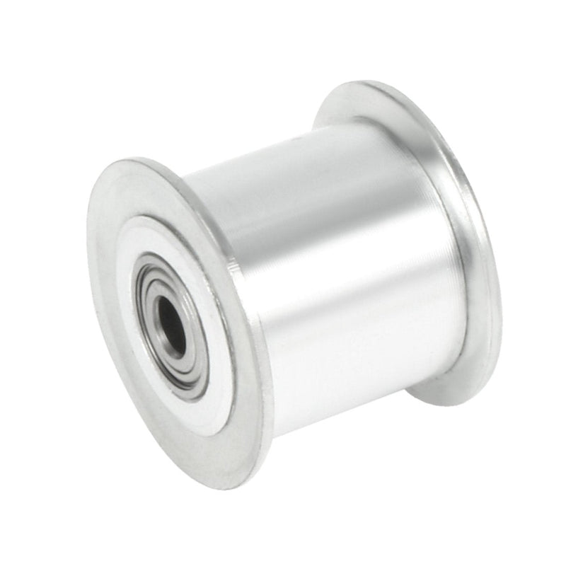 [Australia - AusPower] - uxcell Aluminum 20T 5mm Bore 3mm Pitch Toothless Timing Belt Pulley for 15mm Belt 