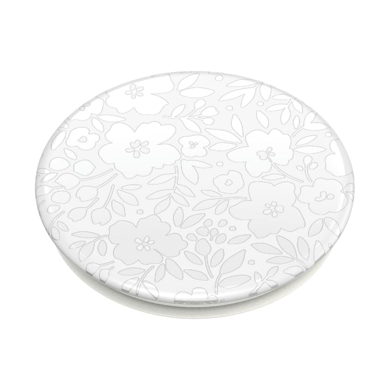 [Australia - AusPower] - PopSockets Phone Grip with Expanding Kickstand, Floral - Blanc Fresh Adhesive 