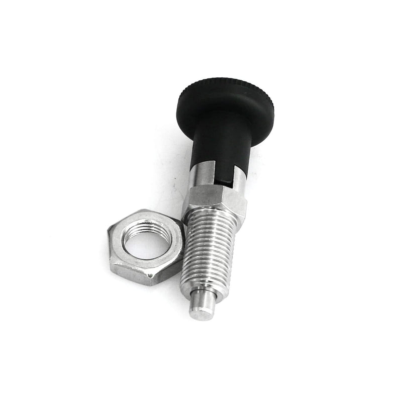 Push Fit Ball Nose Spring Plunger Stainless Steel Spring Self-Locking Knob Plunger Spring Indexing Plunger M10 M12