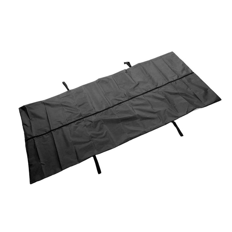 Body Bags for Corpses, Body Bag, Leak-Proof, 210D Waterproof Body Bag, Funeral Supplies for Morgue, Humanitarian Disaster, Waterproof, Anti-Odour (Black)