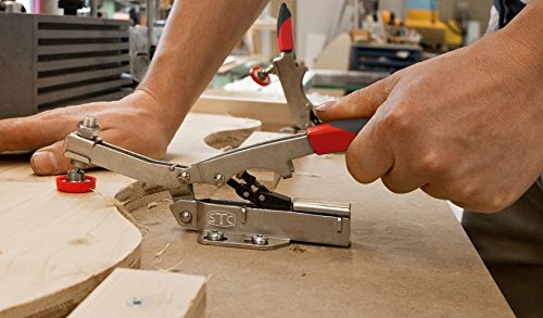 [Australia - AusPower] - ARMOR TOOL Auto-Adjust Toggle Clamp - High Profile Workbench Clamp with Horizontal Base Plate & 700lb Hold Capaicty - STC-HH70 