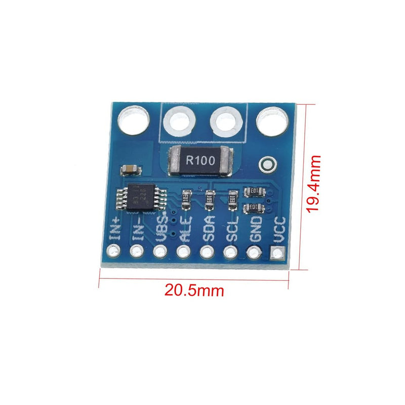 [Australia - AusPower] - HiLetgo 2pcs INA226 IIC I2C Bi-Directional Current Monitoring Sensor Power Monitor Sensor Module with Alarm Function 