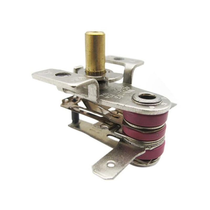 [Australia - AusPower] - 5pcs AC 250V 16A 90 Celsius Temperature Switch Bimetallic Plate Heating Thermostat KDT-200 Electric Heating Oil Temperature Controller 