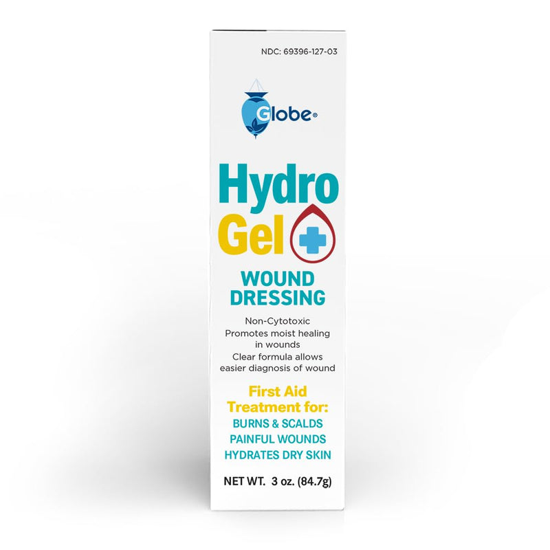 [Australia - AusPower] - (2 Pack) Globe Hydrogel First Aid Wound Dresssing, (3 oz Tube) Soothing Antiseptic Gel for Minor Cuts, Wounds, Scrapes, Rashes, Sunburns, and Other Skin Irritations (6 oz) 6 Ounce 