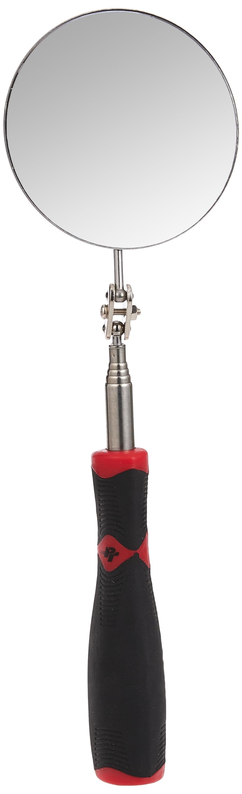 [Australia - AusPower] - Performance Tool 3-1/2" Jumbo Inspection Mirror - W9141 Round Inspection Mirror |Extends: 11-3/8 to 30" 