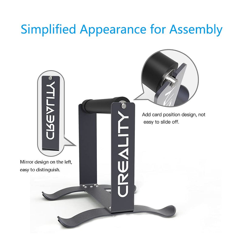 Skouphy Creality Multi-Kilogram Spool Holder Filament Spool Metal Holder for PLA/ABS/TPU/Other 3D Printing Materials