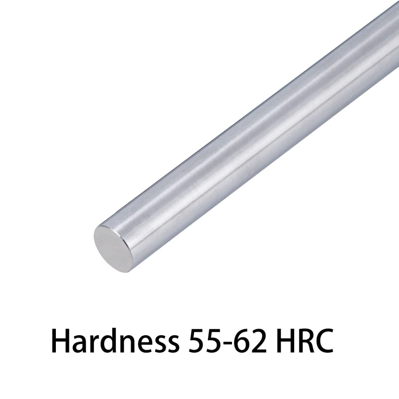 1Pcs 30mm x 300mm (1.18 x 11.81 inches) Vigorous Linear Motion Rods, Case Hardened Chrome Shaft Linear Rail Guide Shaft for 3D Printer, DIY, CNC - Metric h8 Tolerance