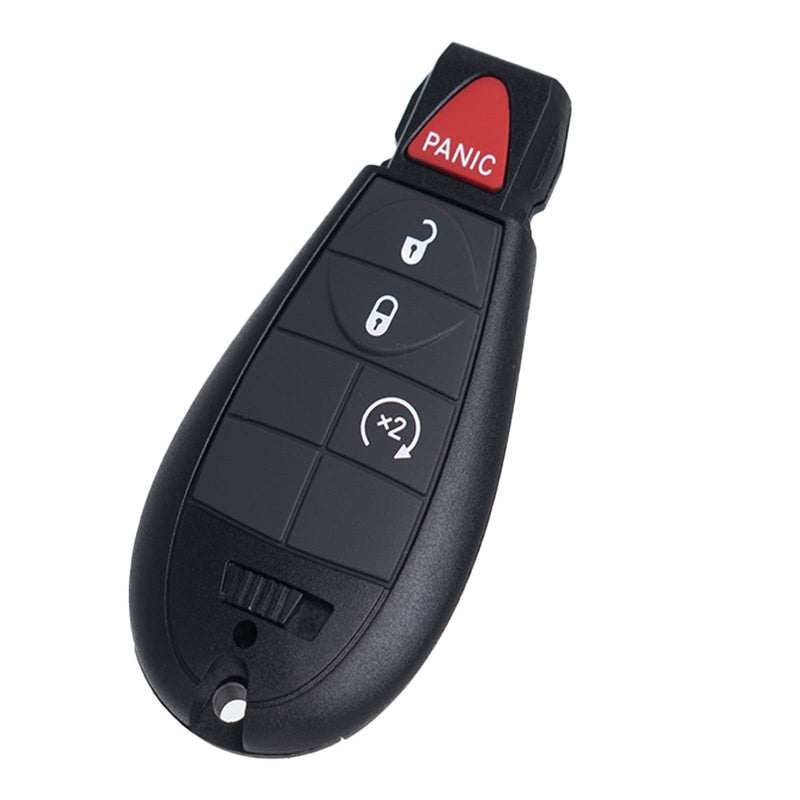 [Australia - AusPower] - Key Fob FOBIK Keyless Remote Start Replacement Fits for Dodge Ram 1500 2500 2009 2010 2011 2012 Grand Caravan Charger Challenger Durango Journey Jeep Grand Cherokee Commander Chrysler Town Country 