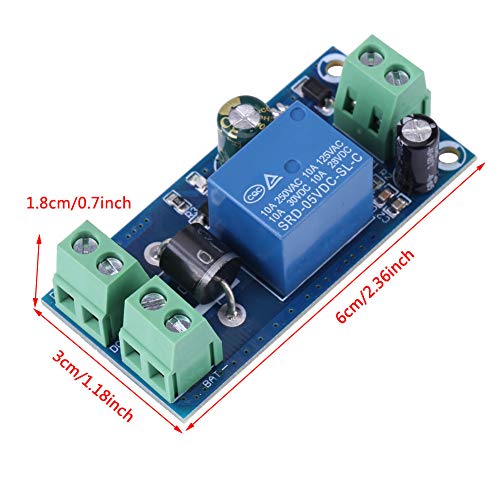 UPS Module DC 5V-48V 10A Automatic Battery Backup Switch Module Emergency Power Control Power Supply Switch for Incubator Laptop Network