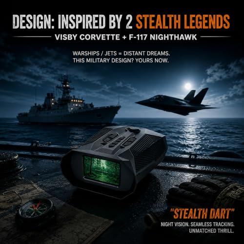 Night Vision Binoculars for Adults with Infrared, 20× Zoom Digital LK300-S
