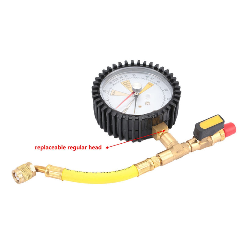 [Australia - AusPower] - Nitrogen Pressure Test for AC and Refrigeration Vacuum Pressure Gauge 