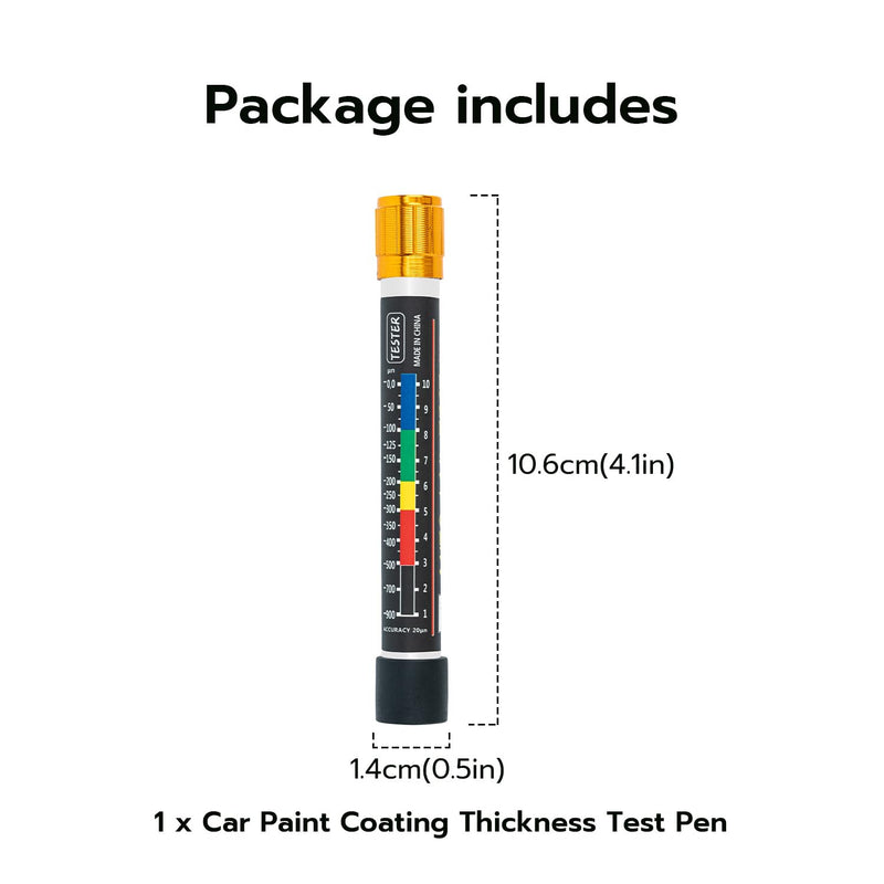 [Australia - AusPower] - Mcbazel Magnetic Coating Thickness Gauge, Paint Thickness Gauge, Car Paint Gauge 
