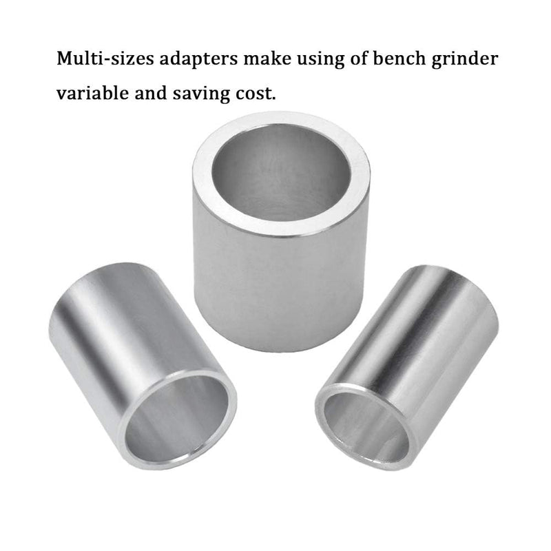 [Australia - AusPower] - SCOTTCHEN Multi-sizes Bushing Arbor Reducing Adapters 1" Thick from 1" to 3/4", 5/8", 1/2" Arbor Aluminum - S/3 
