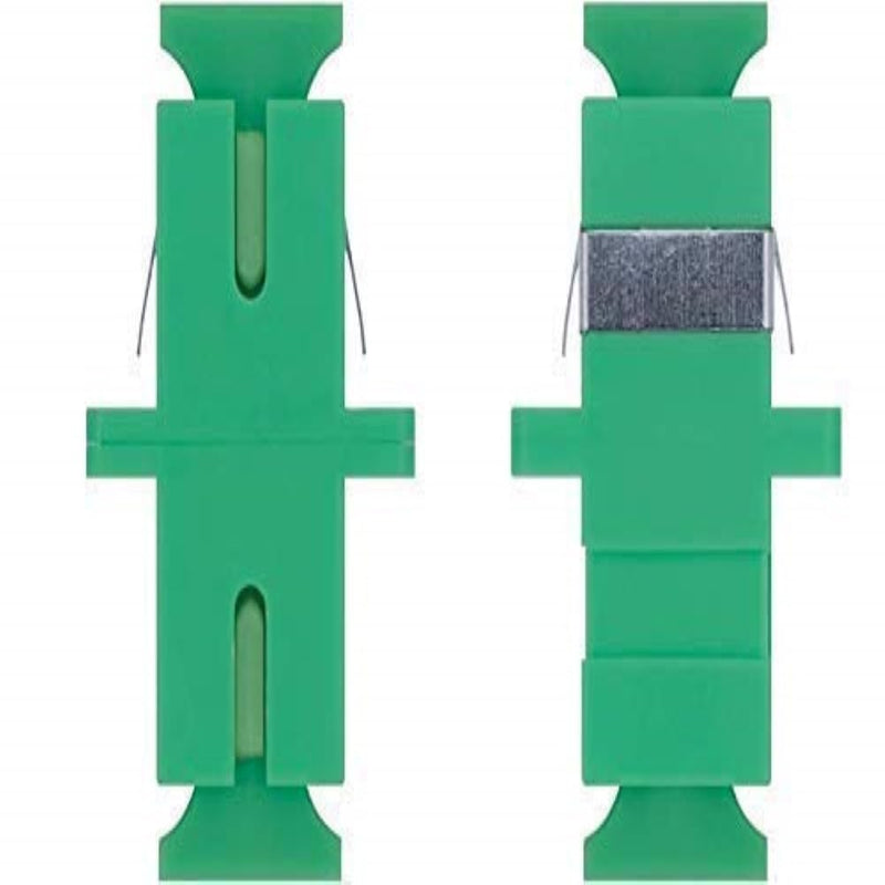 Elfcam - Fibre Optic Adapter SC/APC Female Female Simplex Single Mode 1 Piece 1 pc. SC-SC APC Simplex