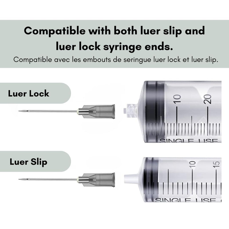 [Australia - AusPower] - Veterinary Hypodermic Needle, Poly Hub 22G x 3/4 inch, 100 per Box, Individually Packed, NDL2219 