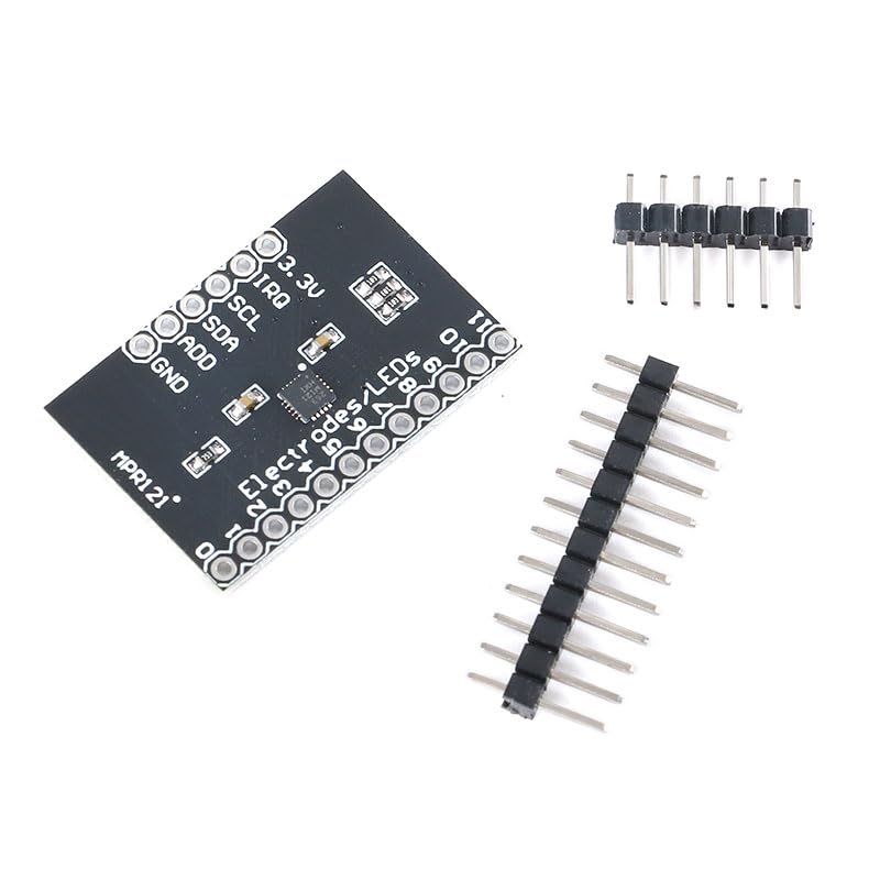 [Australia - AusPower] - 10pcs MPR121 12-Channel Capacitive Touch Module I²C Interface -40°C~85°C, 4 Address Options, 29μA Quiescent Current, for STM32 Arduino 