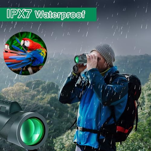 80×100 monocular Telescope with high Magnification and high Definition