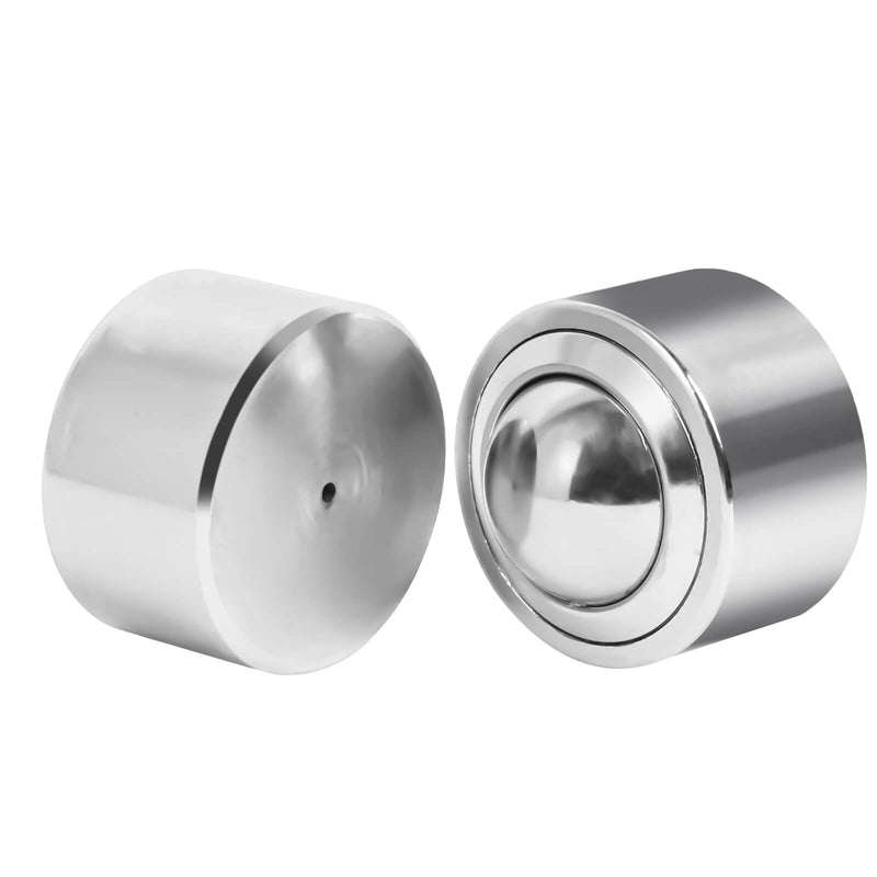 [Australia - AusPower] - Roller Ball Transfer Bearings Casters - Heavy Duty Conveyor Ball Transfer Unit for Transmission Equipment, 15.88mm Diameter Universal Rotation Roller,528 Lbs Total Load Capacity, 6 Pieces D-15.88 