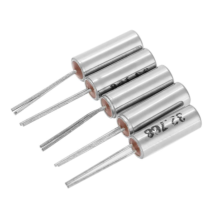50 Pieces DIP Quartz Oscillator 10 Value 32.768 kHz - 24 MHz Quartz Crystal Oscillator Quartz Assorted Kit Set